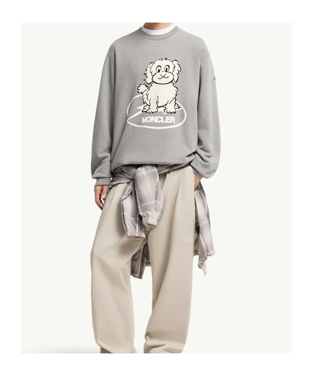 Moncler x Fragment Dog Print Cotton Sweatshirt, photo 2 of 7 from SENSER