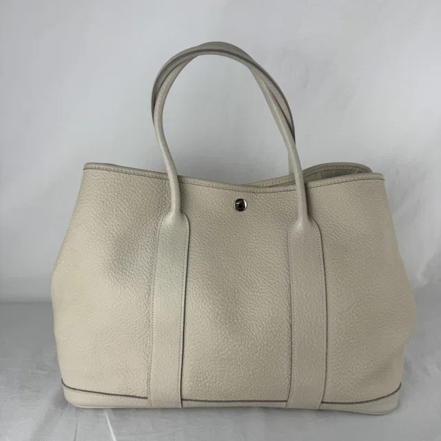 Hermès Garden Party 36 Bag in Metal, negonda leather from Reowned