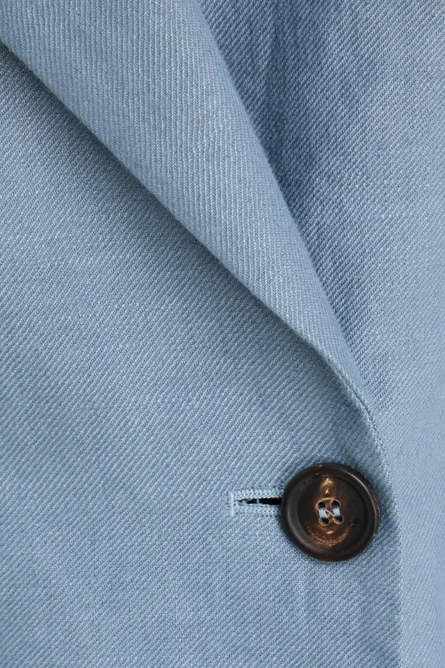 Brunello Cucinelli Tailored Linen and Hemp-Blend Blazer, photo 4 of 4 from THE OUTNET