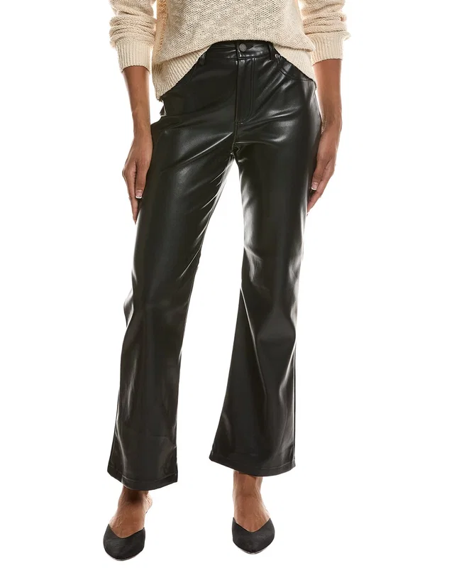 7 For All Mankind Faux Leather Pant in //asset2.ruecdn.com/images/sw/105073/1050736528_RLSW_black.jpg, image 1 of 1 from Rue La La