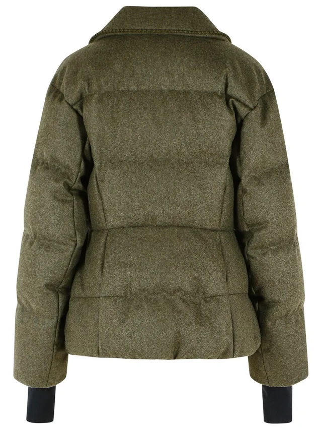 Moncler Grenoble Monteain Loden Short Down Jacket, photo 5 of 8 from SENSER