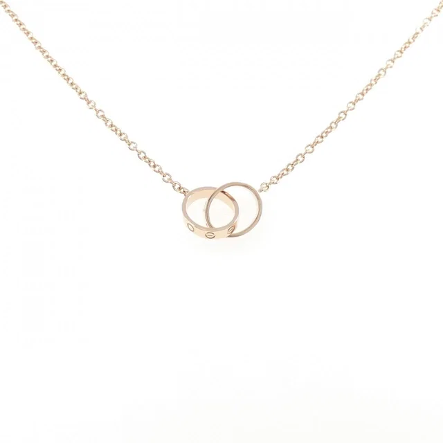 Cartier Baby Love 750 Pink Gold Necklace in Pink from LuxUness