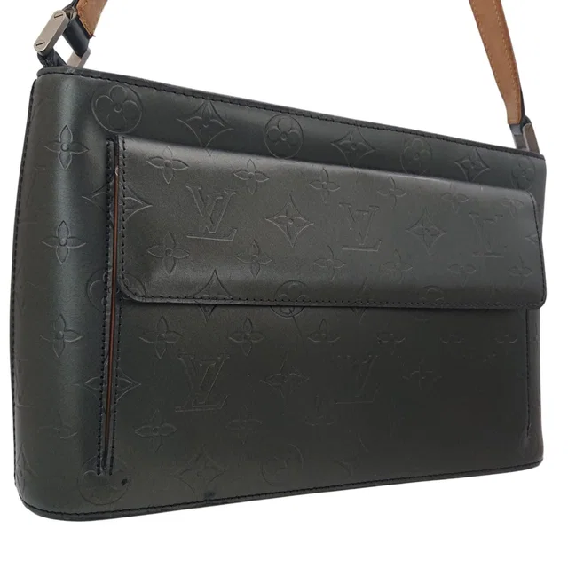 Louis Vuitton 2-Way Shoulder Bag Alston Monogram Matte Noir in Black from The Reluxe