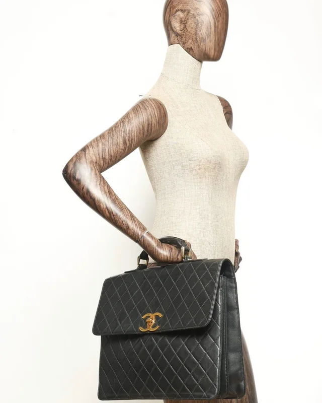 Chanel CC Quilted Lambskin Business Bag in Lambskin from A Retro Tale, photo 16 of 16