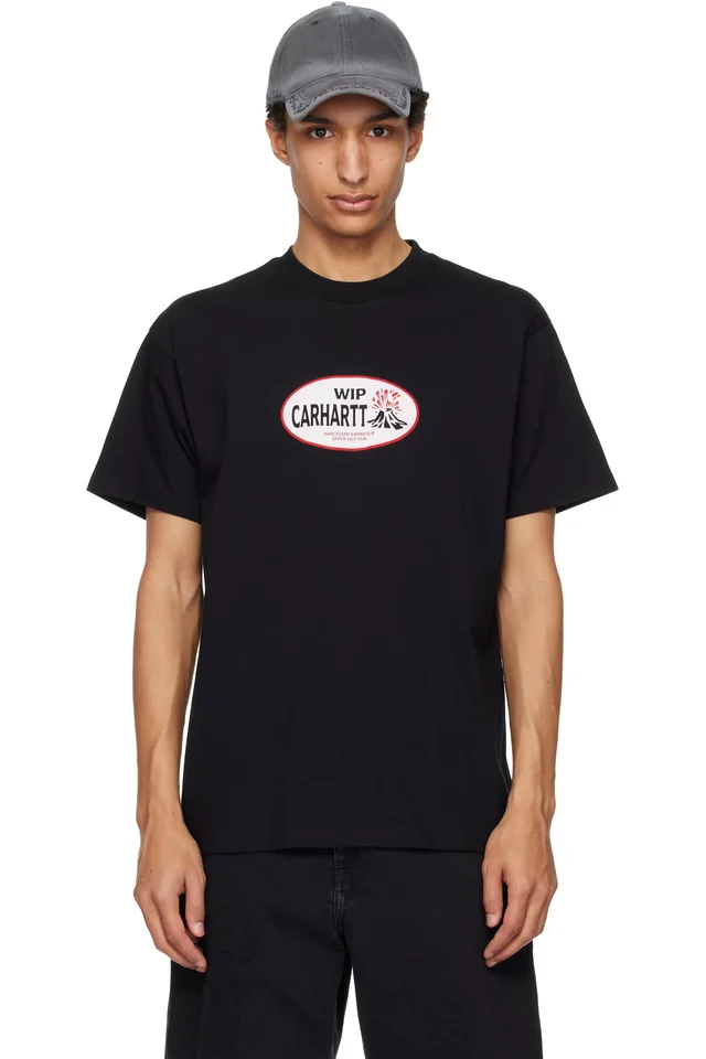 Carhartt Work In Progress Black S/S Harlequin BBQ T-shirt from SSENSE, photo 1 of 1