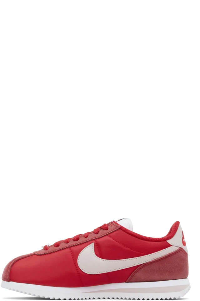 Nike Red Cortez Textile Sneakers, photo 3 of 5 from SSENSE