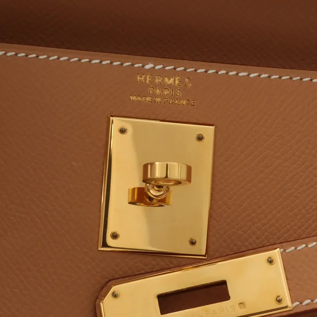 Hermès 2000年製 ケリー32 ナチュラル from VINTAGE QOO TOKYO, photo 9 of 16