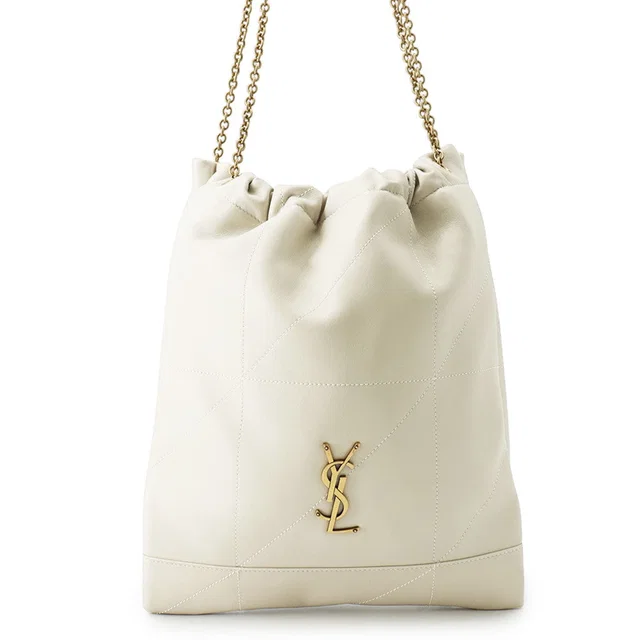 Saint Laurent Jamie 4.3 Nappa Shoulder Bag White781666AAB329207 Lambskin in Lambskin from GALLERY RARE