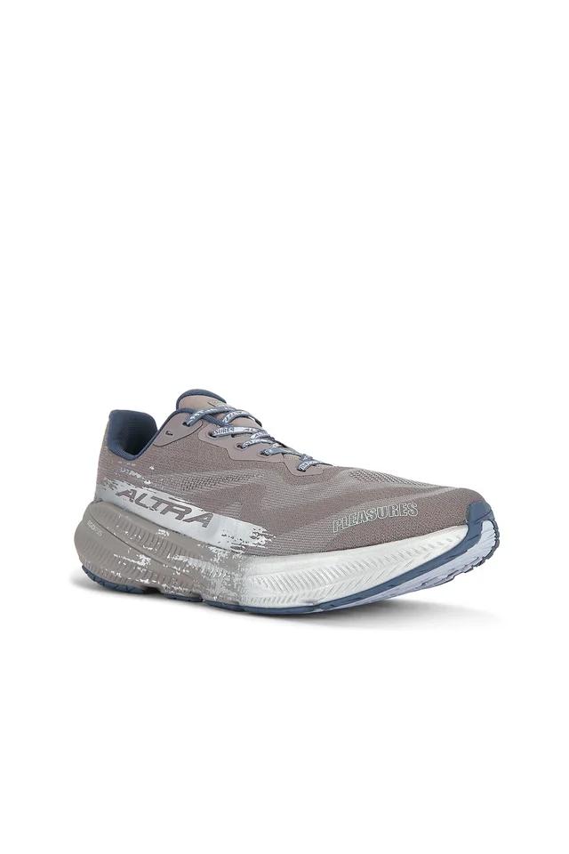 Pleasures x Altra Running Experience Flow 3 Sneakers in Satellite, Lichen, & Xray, photo 2 of 7 from REVOLVE (Canada)