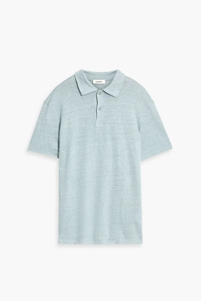 Sandro Linen Polo Shirt from THE OUTNET, photo 1 of 1