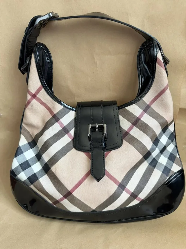 Burberry Brook Hobo Bag in multicolor Patent leather from Grailed, photo 1 of 1