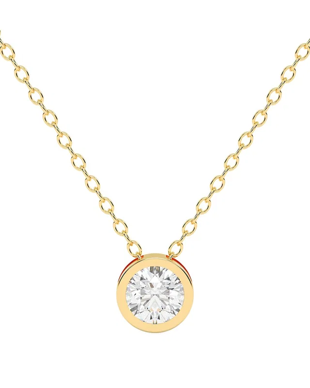 Lab Grown Diamonds 14K 0.50 ct. tw. Lab-Grown Diamond Necklace, image 1 of 1 from Gilt