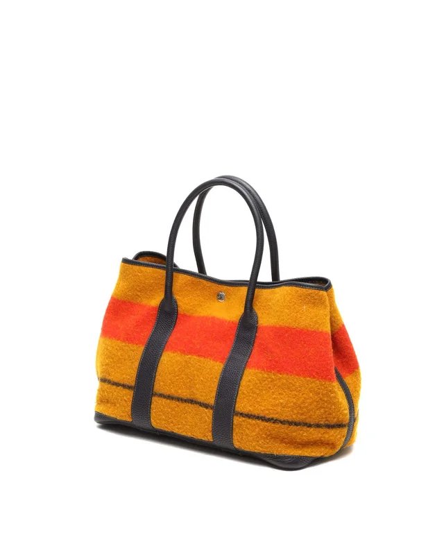 Hermès Rocabar Garden Party 36 Bag in Wool from A Retro Tale, photo 3 of 11