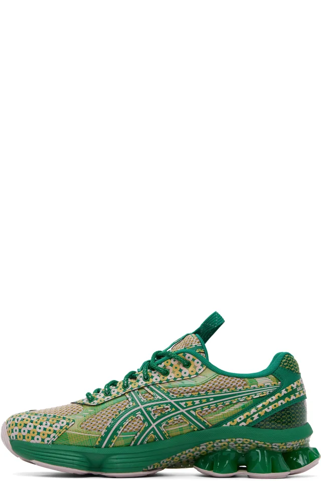 ASICS Green Kiko Kostadinov Edition US7-S Gel-Kinetic Fluent Sneakers, photo 3 of 5 from SSENSE