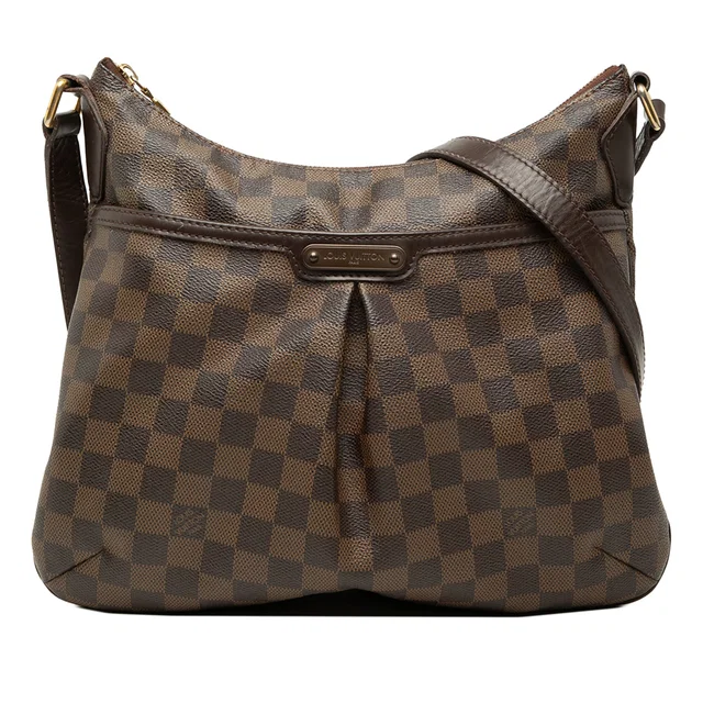 Brown Louis Vuitton Damier Ebene Bloomsbury PM Crossbody Bag in Brown Canvas from Designer Revival