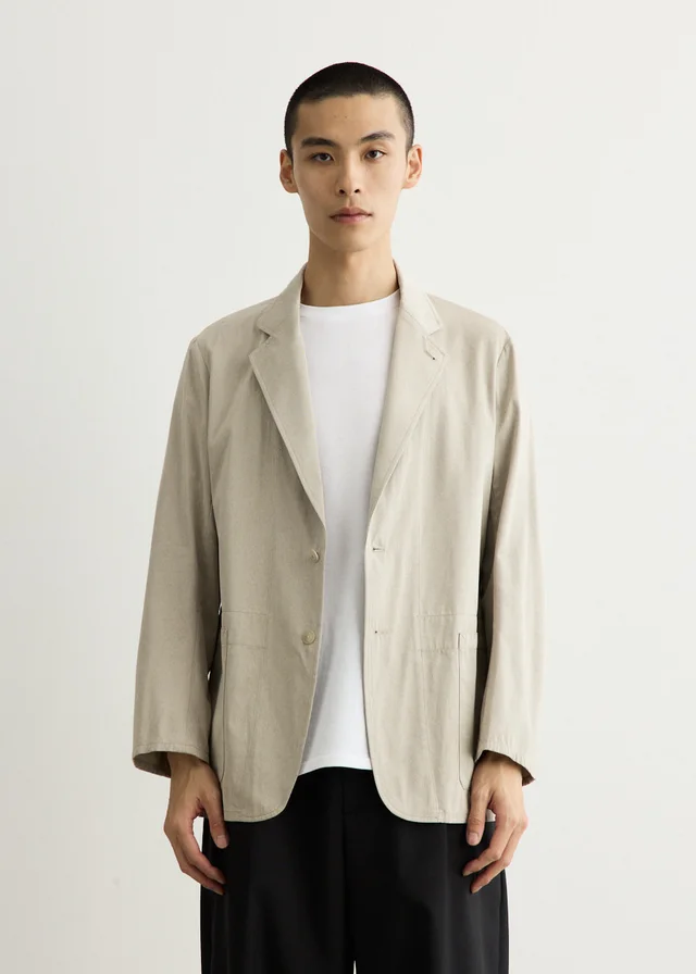 KAPTAIN SUNSHINE Take Easy Jacket in Beige from Incu, photo 1 of 1