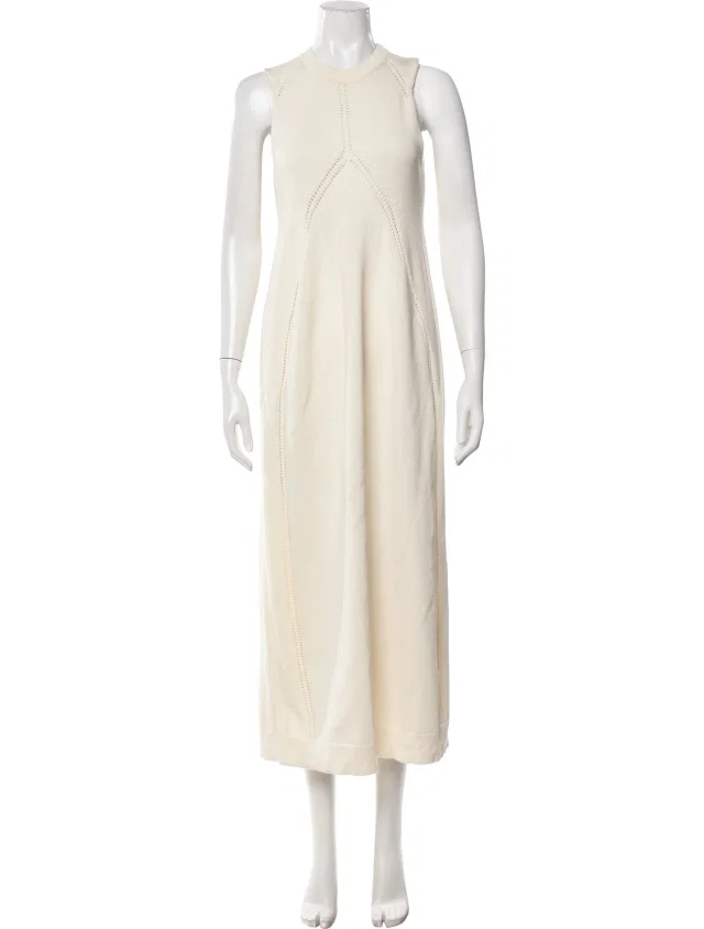 Jil Sander Wool Long Dress in Wool from The RealReal