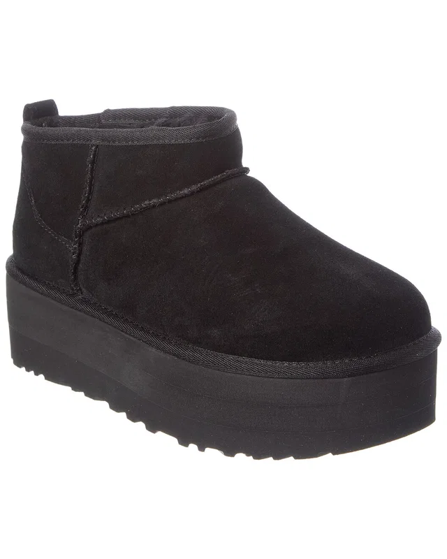 UGG Classic Ultra Mini Suede Platform Boot, image 1 of 1 from Rue La La
