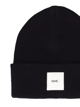 Oamc Beanie with Cuff in 100% Cashmere, photo 2 of 3 from LUISAVIAROMA
