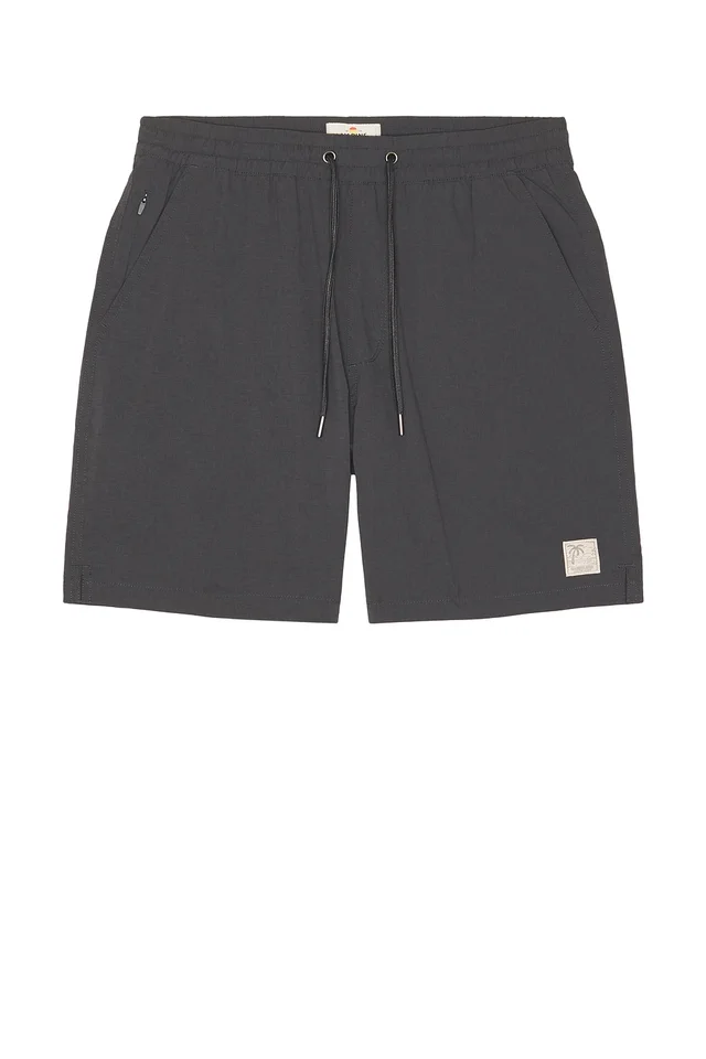 Marine Layer 6" Lined Sport & Swim Short in Asphalt, photo 4 of 5 from REVOLVE (Canada)