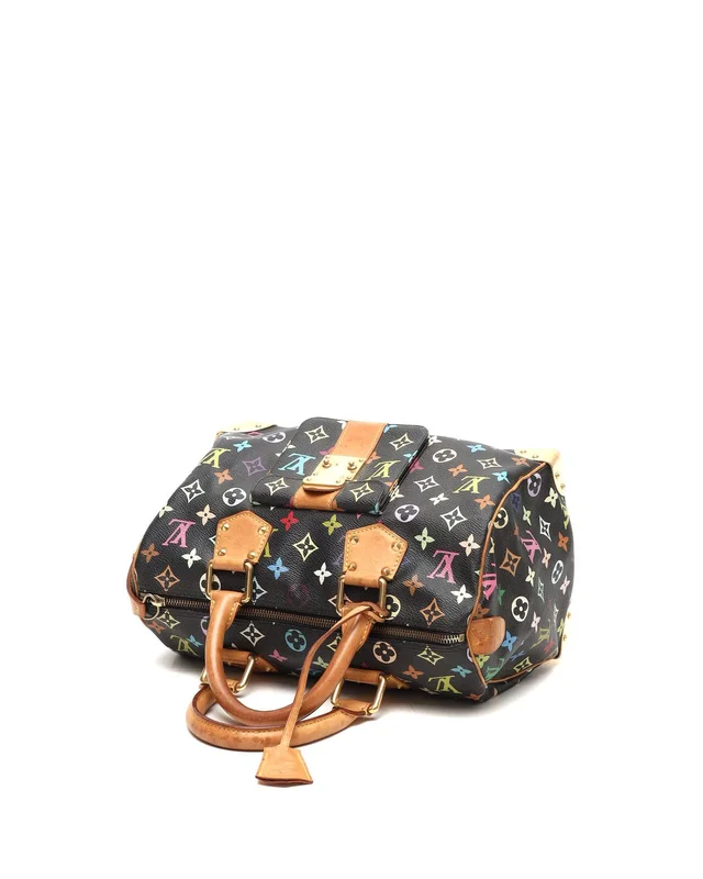Louis Vuitton Murakami Speedy 30 Bag in Canvas from A Retro Tale, photo 5 of 10