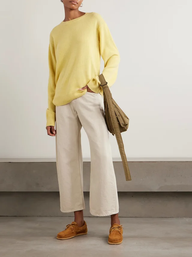 ÉTERNE James cashmere sweater in Yellow, photo 2 of 2 from NET-A-PORTER (Canada)
