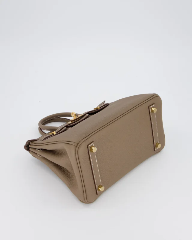 Hermès Birkin 25 Retourne Bag in Taupe Togo leather from Sellier, photo 18 of 22