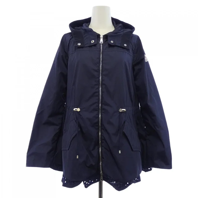 Moncler Lotus Jacket Navy in Navy from The Reluxe