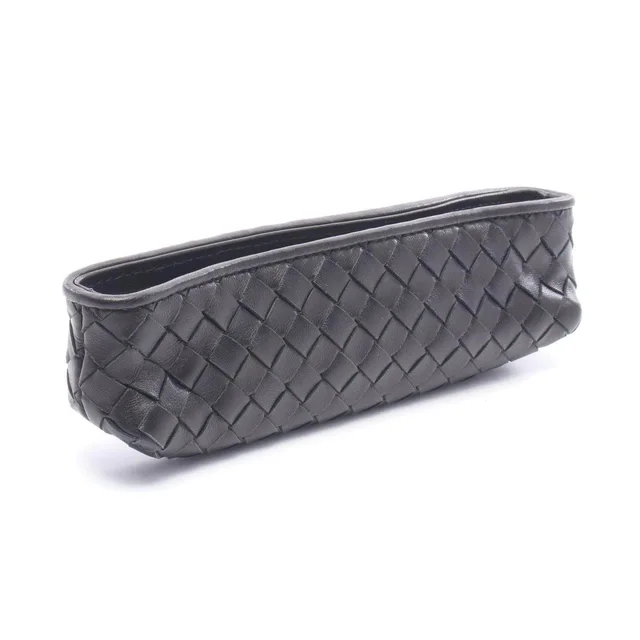 Bottega Veneta Intrecciato Lambskin Pen Case in Lambskin from LuxUness, photo 2 of 2