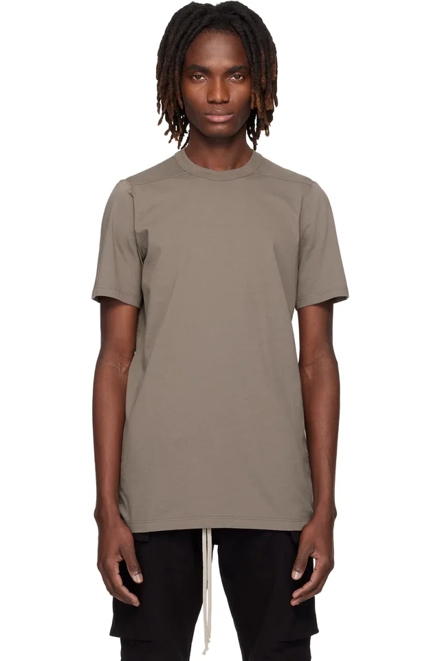 Rick Owens Gray Temple Level T-shirt from SSENSE, photo 1 of 1
