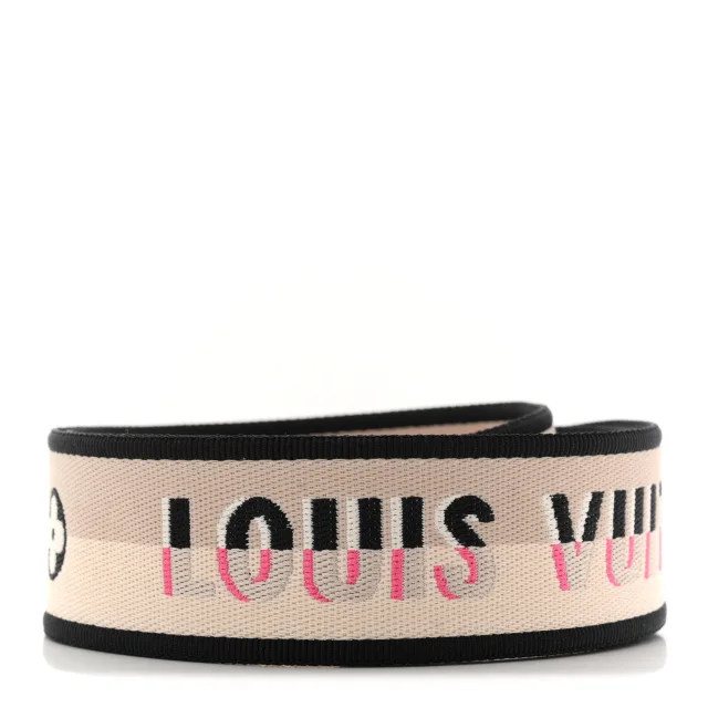 Louis Vuitton Jacquard Speedy Bandouliere 20 Shoulder Strap Black in Black Canvas from FASHIONPHILE, photo 2 of 3