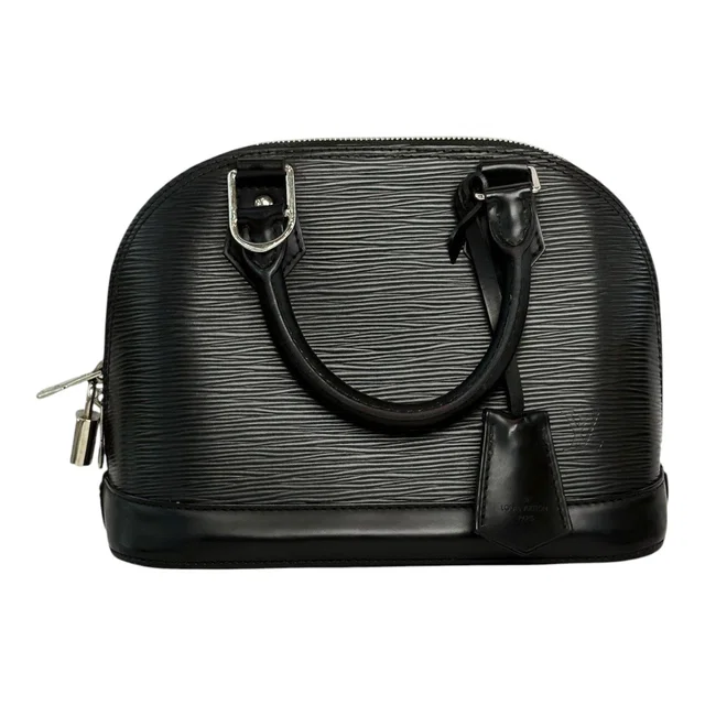 Louis Vuitton Alma Black Epi BB Bag in Black from Luxury Promise