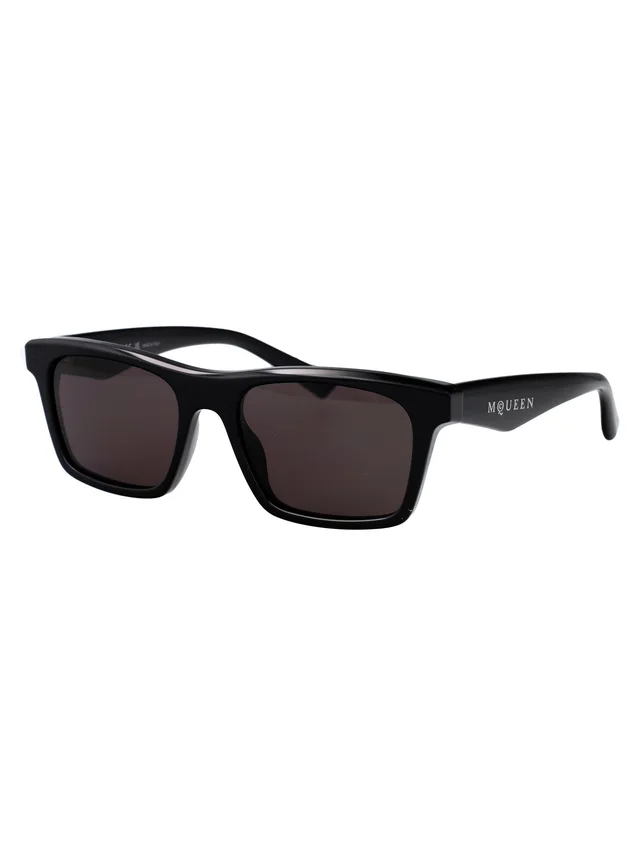 Alexander McQueen Am0472s Sunglasses — Black Injected in Black from HEWI, photo 2 of 2