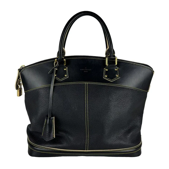Louis Vuitton Handbag Lockit MM in Leather from The Reluxe