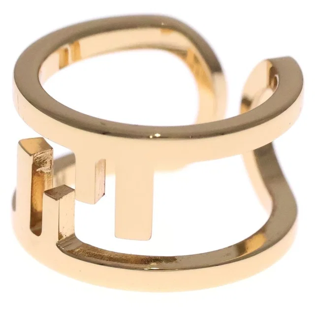 Fendi O-rock Ring Gold in Gold from The Reluxe