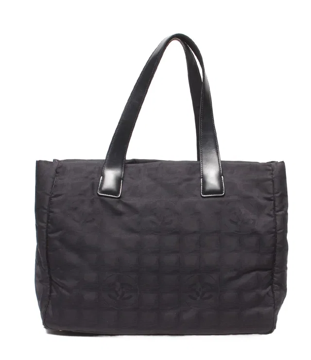 Chanel Tote Bag Gold New Travel Line MM in Gold from The Reluxe