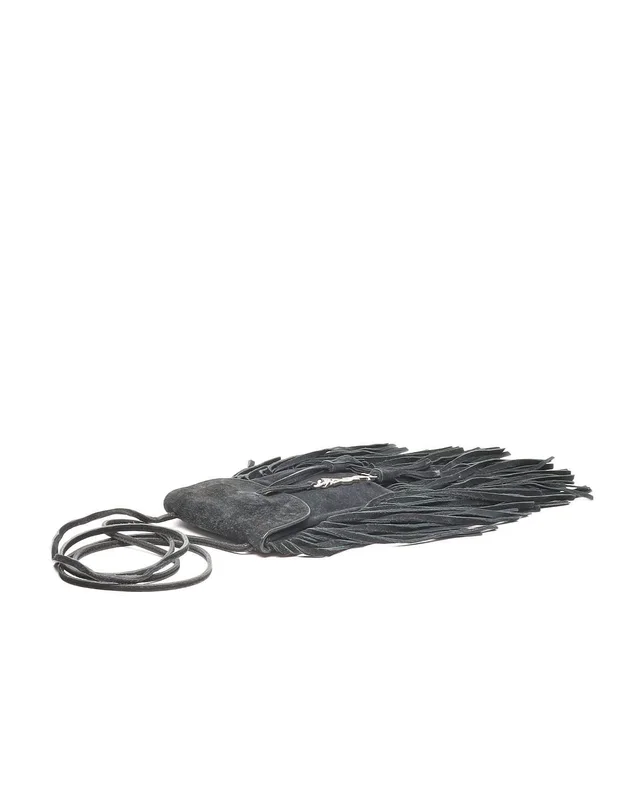 Saint Laurent Anita Fringe Suede Bag in Suede from A Retro Tale, photo 5 of 8