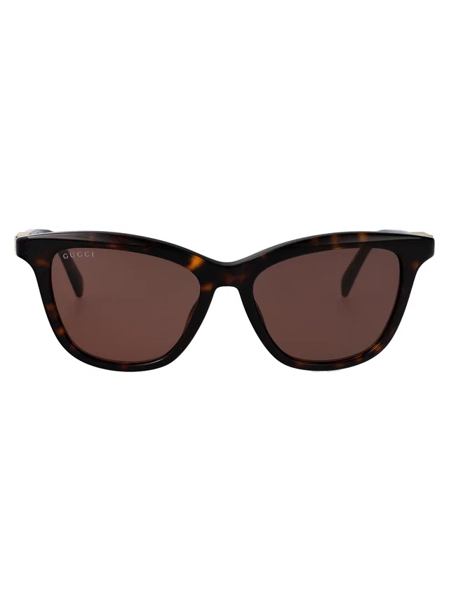 Gucci Gg2032s Havana Acetate Sunglasses from HEWI