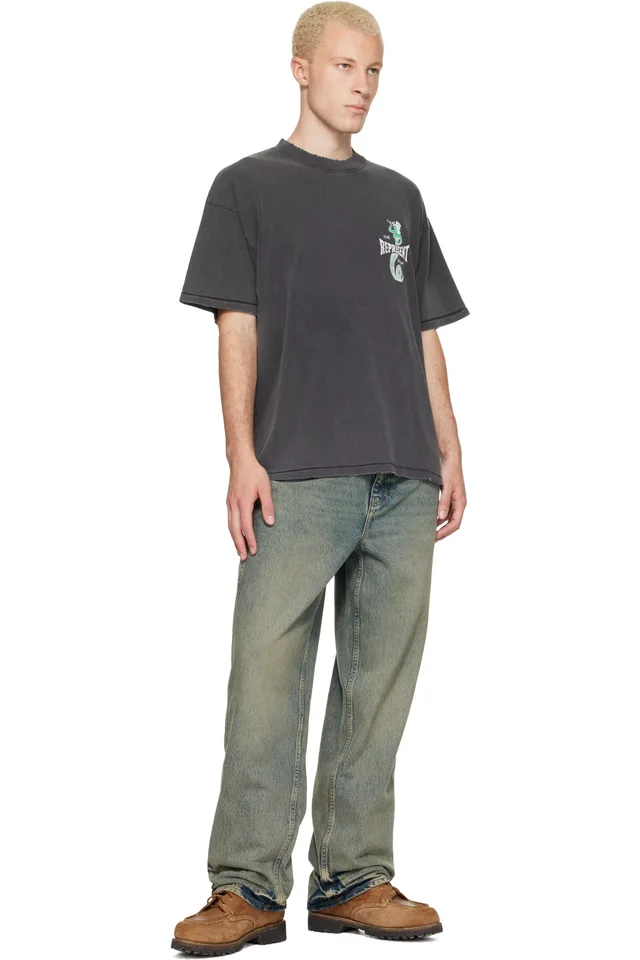 Represent Gray The Viper Room Edition Dice T-shirt, photo 4 of 4 from SSENSE