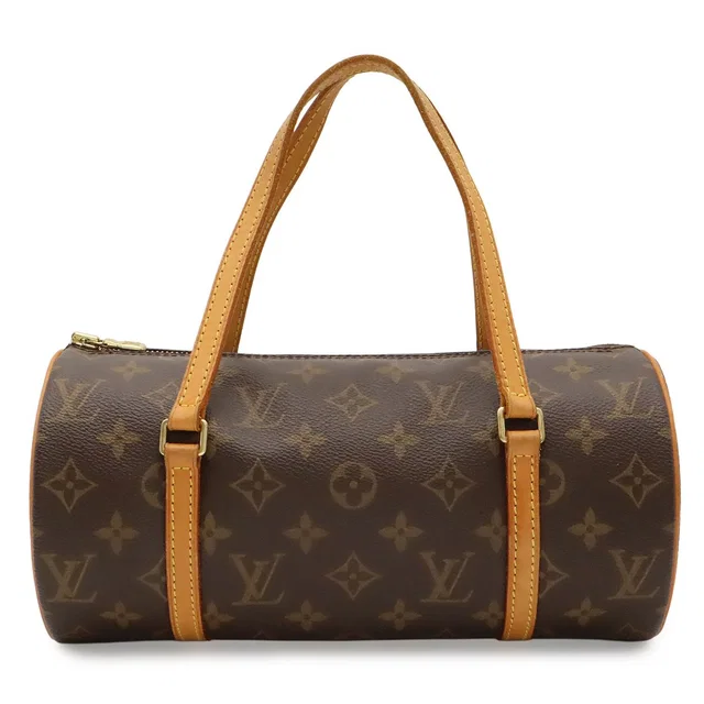 Louis Vuitton Monogram Papillon 26 Handbag Tube in Coated canvas from The Reluxe