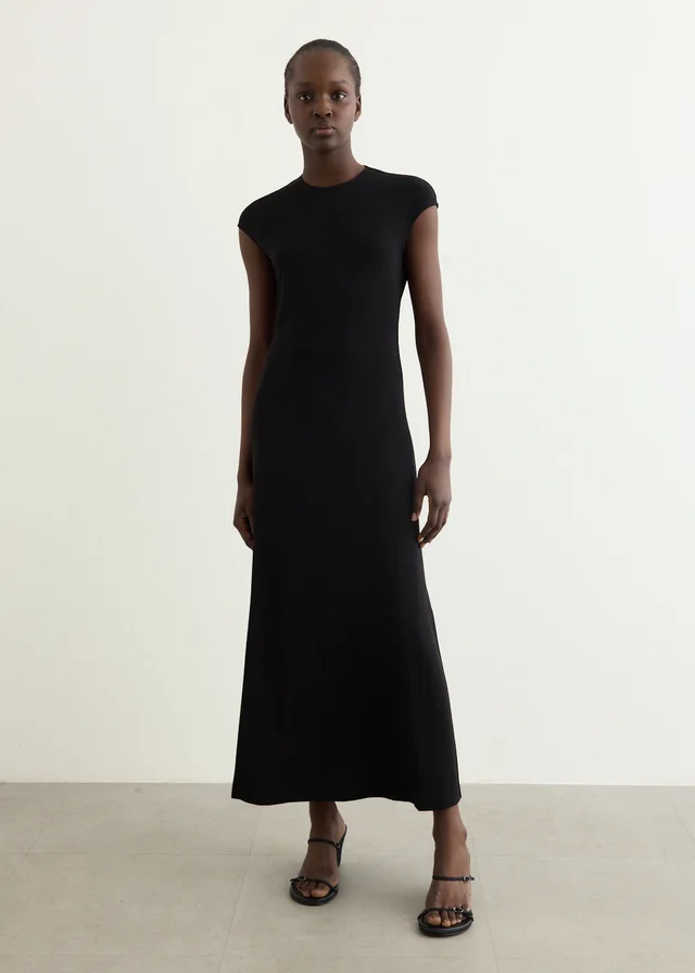Toteme Everyday Dress in Black from Incu, photo 1 of 1