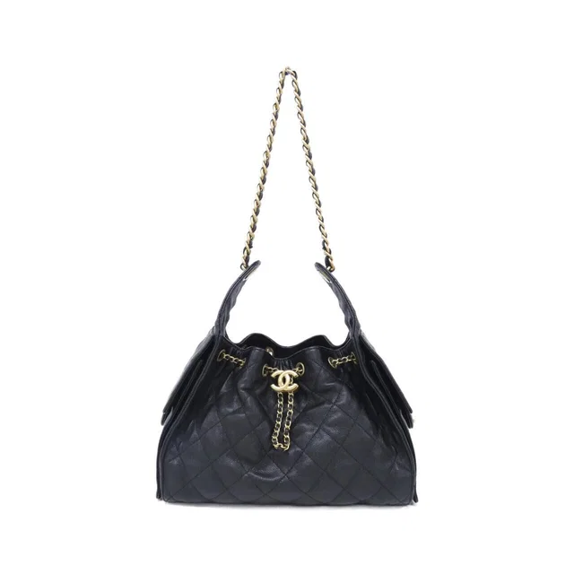 Chanel 25 Line Small Shoulder Bag in Caviar leather from The Reluxe