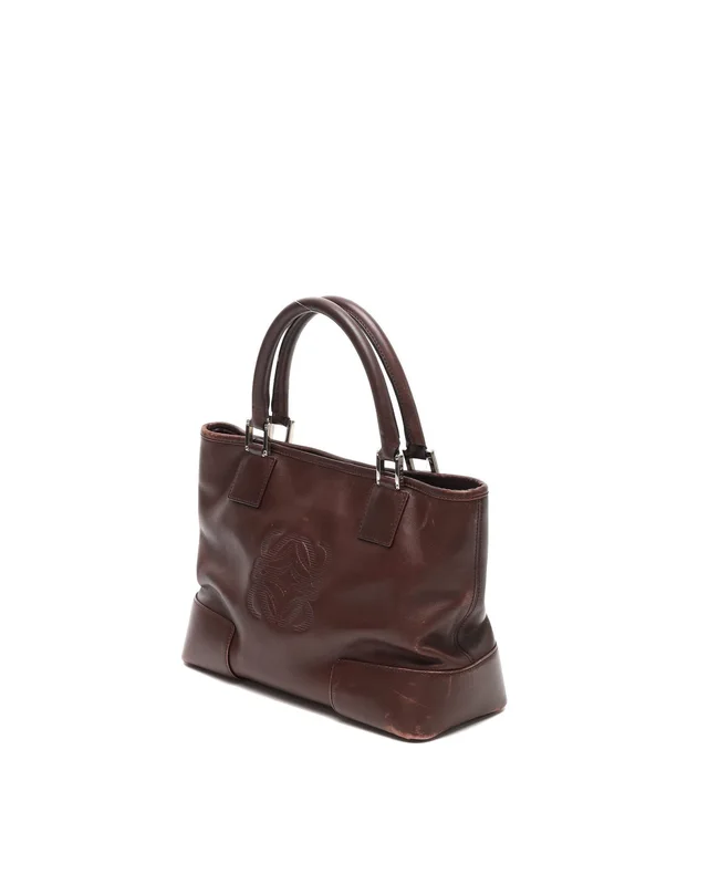 Loewe Amazona Tote Bag in Leather from A Retro Tale, photo 2 of 7