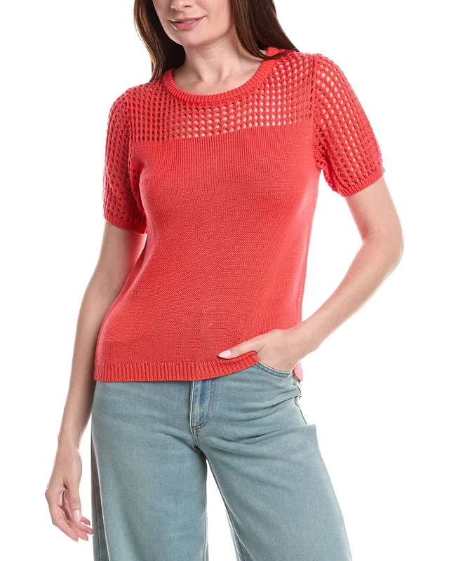 Joseph A. Open Pointelle Sweater, image 1 of 1 from Rue La La