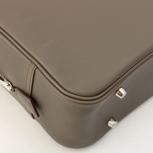Hermès 2016 Plum 28 Etoupe in Taupe from VINTAGE QOO TOKYO, photo 8 of 13