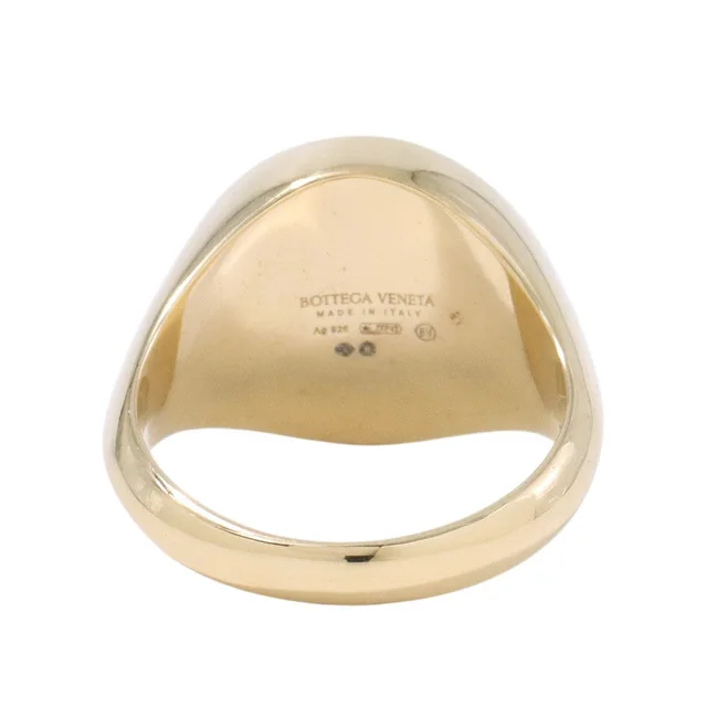 Bottega Veneta Oval Signet Ring Size 23763202 SV925 from GALLERY RARE, photo 3 of 3