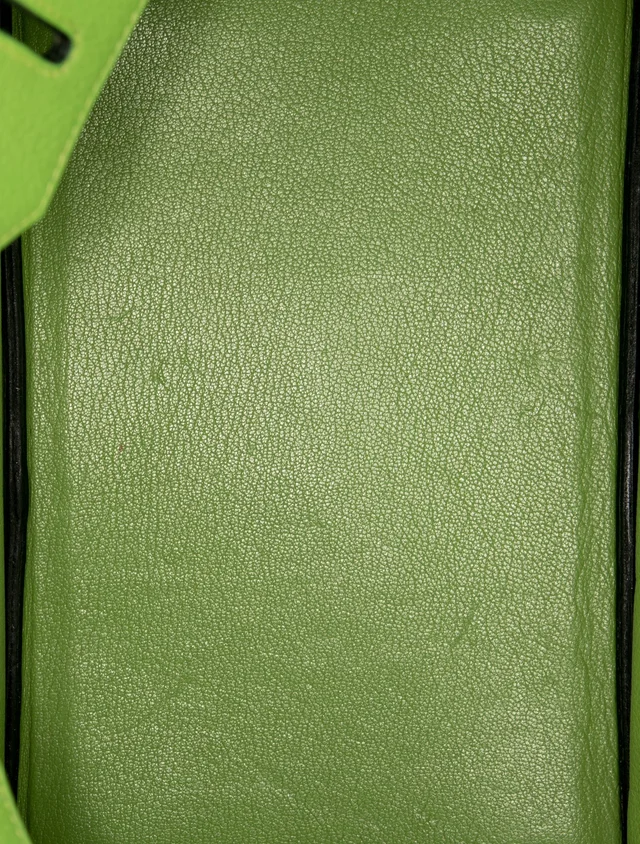 Hermès Clemence Birkin 35 in green Clemence leather from The RealReal, photo 6 of 6