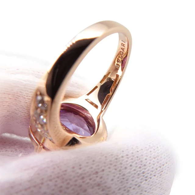 Bvlgari Parentesi Cocktail Ring Size Approximately No. 14AN855181 18K Pink Gold in Pink from GALLERY RARE, photo 8 of 12