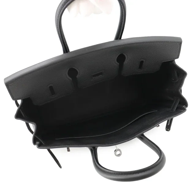 Hermès Birkin Black Togo Leather Size 25 in Black Togo leather from GALLERY RARE, photo 5 of 15