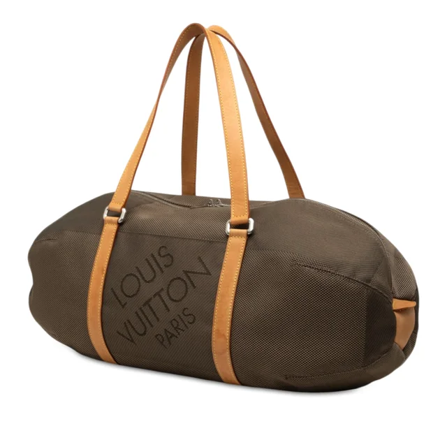 Brown Louis Vuitton Damier Geant Attaquant Travel Bag in Brown Canvas from Designer Revival, photo 2 of 2